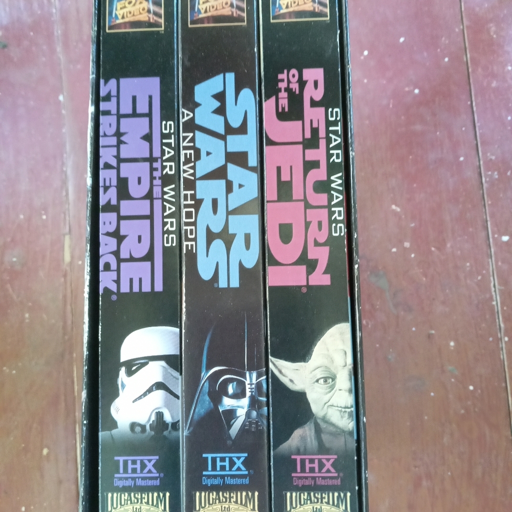 Star Wars Trilogy VHS Box Set